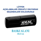 İdeal Pocket 50 Cep Kaşesi MUGKS01CK