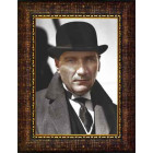 Atatürk Tablosu Çerçeveli - Melon Şapkalı Mustafa Kemal Portresi ATACRAP16D