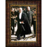 Atatürk Tablosu Çerçeveli - Smokinli Cumhuriyet Bayramında Yürüyen Ayakta Boydan Mustafa Kemal Portresi ATACRAP88D